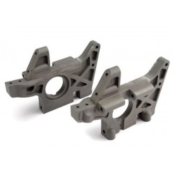 Traxxas  Bulkheads (l & r) (front) (grey)