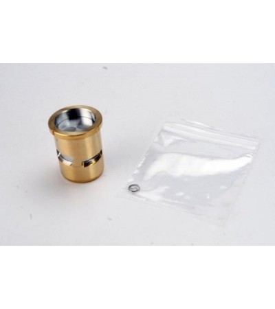 Traxxas Piston/sleeve (matched set), wrist pin clips (2) (TRX® 3.3)