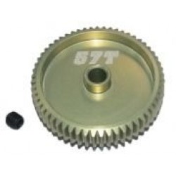 64 Pitch Pinion Gear 57T (7075 w/ Hard Coating)