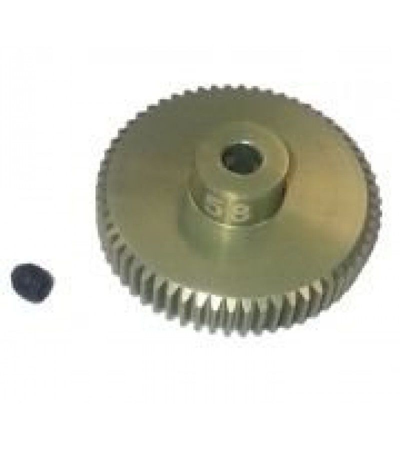 64 Pitch Pinion Gear 58T (7075 w/ Hard Coating)