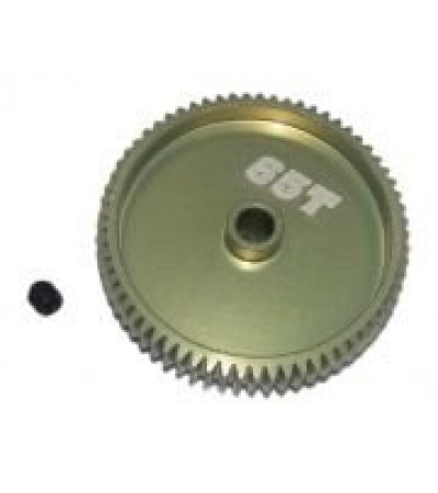 64 Pitch Pinion Gear 65T (7075 w/ Hard Coating)