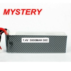 Mystery RC Car Lipo Battery 7.4V 5000mAh 30C Soft Case