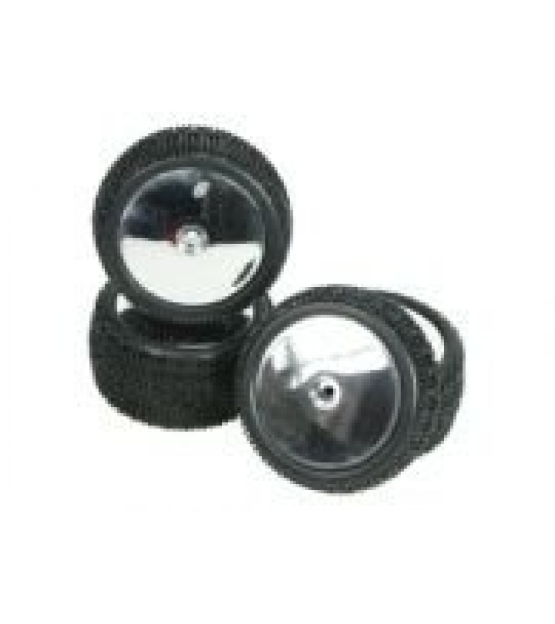 1/10 Tyre and Rim Set - Dish Type For DB-01 (4pcs)