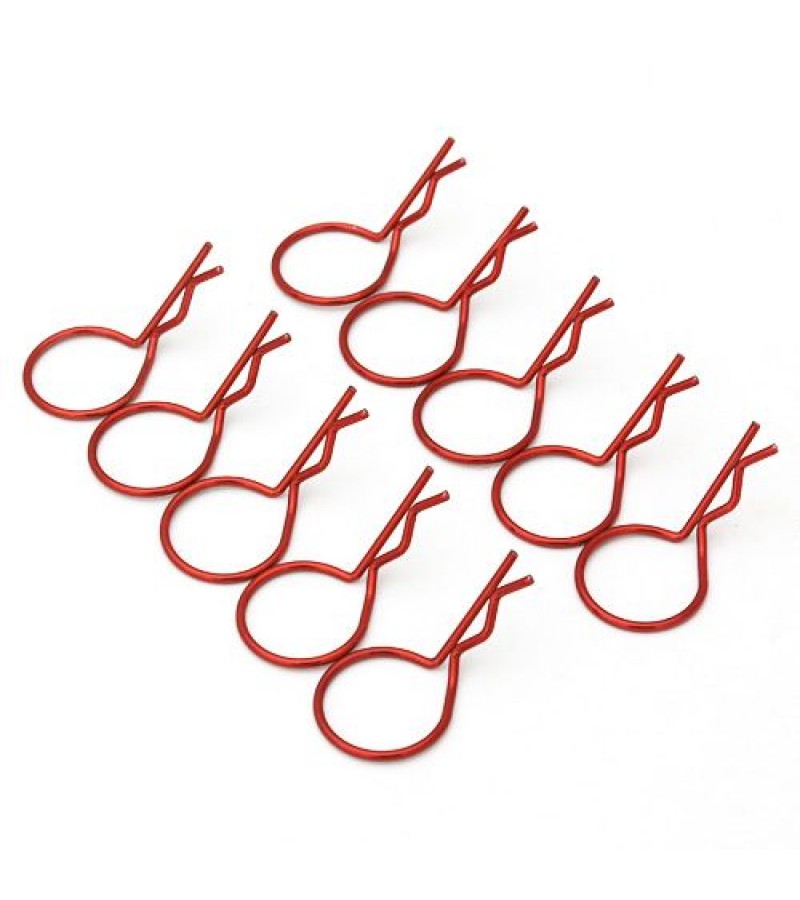 Red Large-ring Body Clips(45°)