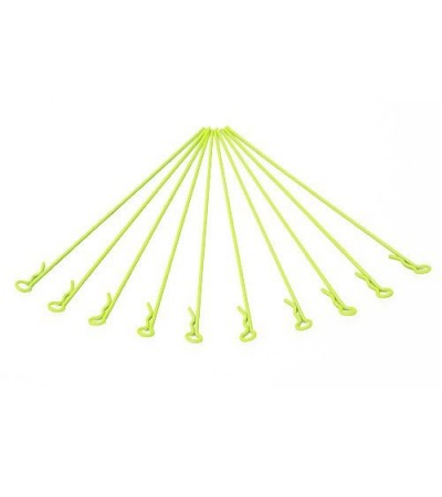 Long Small-ring Yellow Body Clips 10PCS