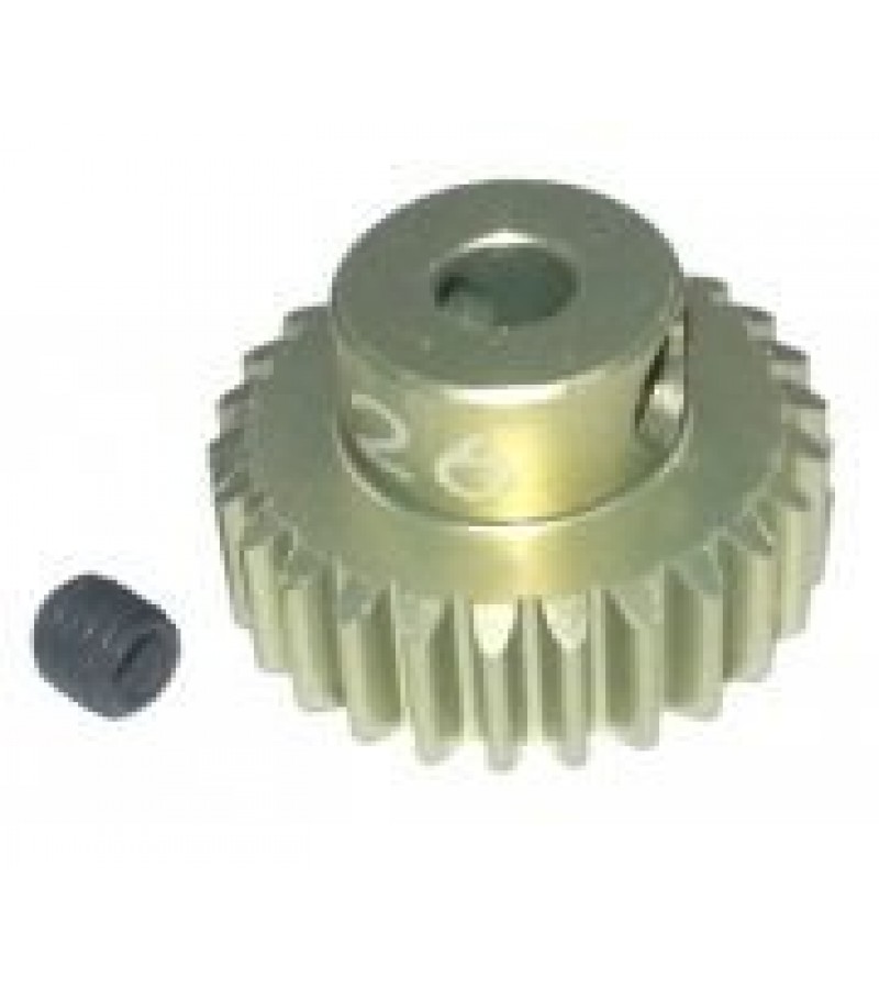 48 Pitch Pinion Gear 26T (7075 w/ Hard Coating)