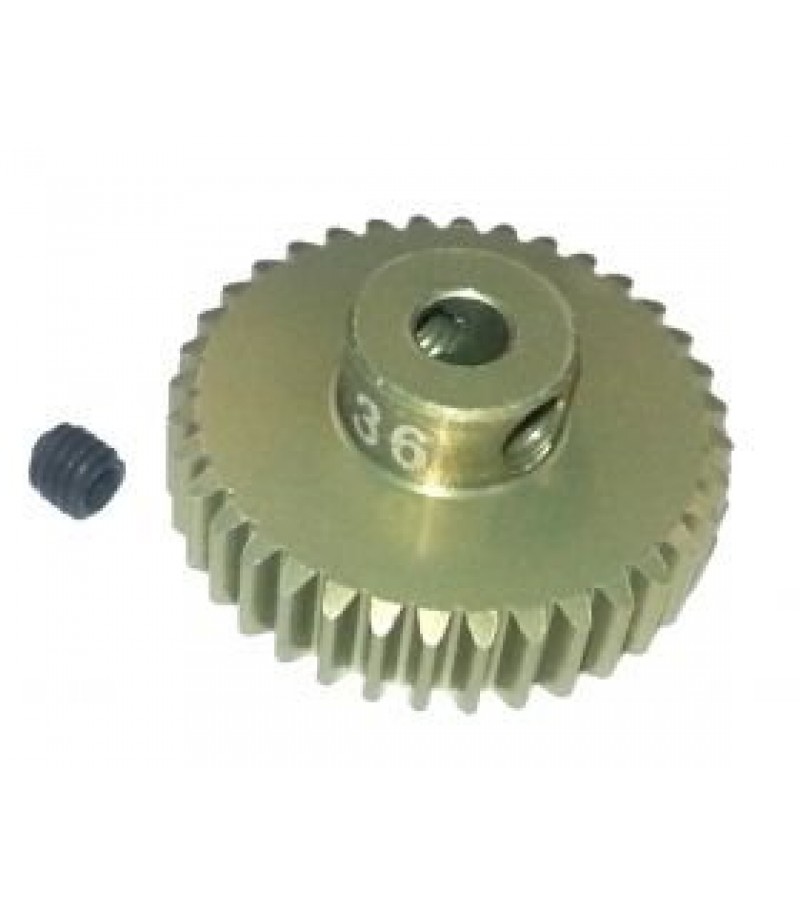 48 Pitch Pinion Gear 36T (7075 w/ Hard Coating)