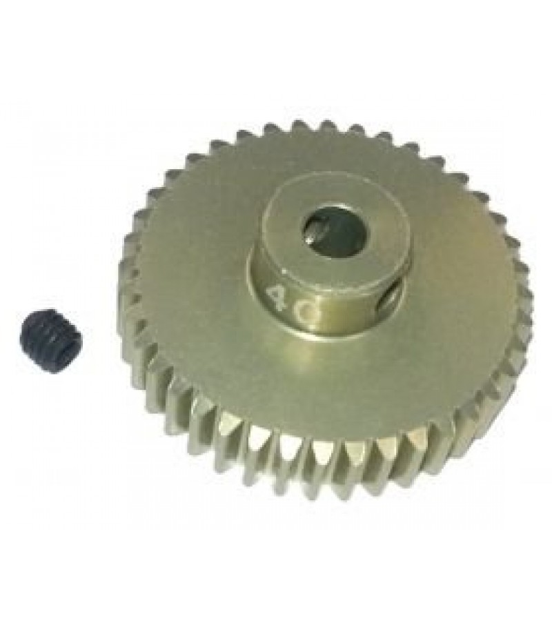 48 Pitch Pinion Gear 40T (7075 w/ Hard Coating)