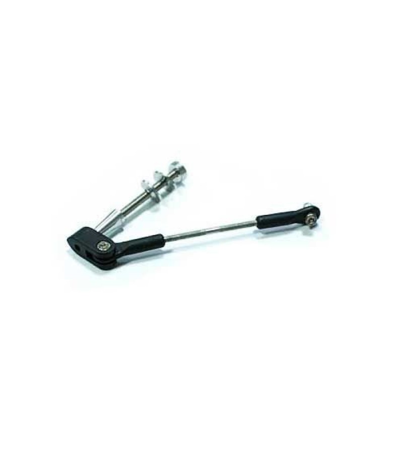 Silver Adjustable Horns(Shaft Type)(M4*57，65mm-95mm)