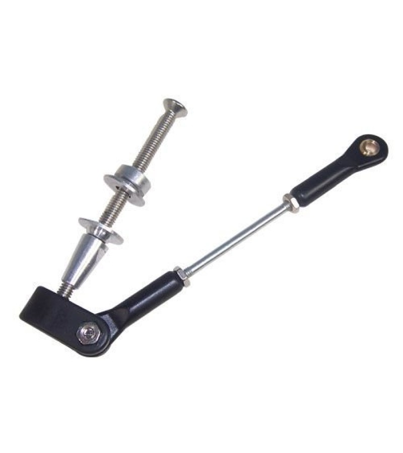 Silver Adjustable Horns(Shaft Type)(M4*65，90mm-120mm)