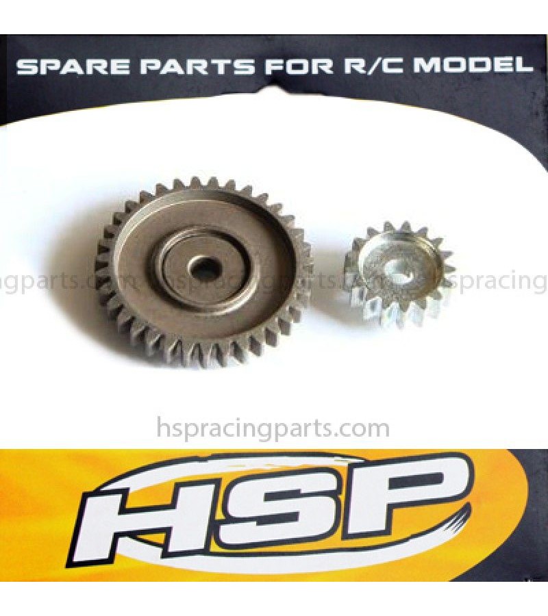 HSP 08033 1/10 Part Gear (35 Teeth) & Gear 2 (17 Teeth)