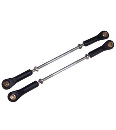 90mm120mm Adjustable Tie Rods w/ Ball End(2PCS)