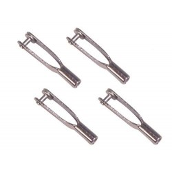Metal Clevises Ø2mm (4pcs)