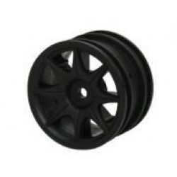 1/10 8 Spoke Wheel Set For Tamiya M-Chassis Series (4pcs)- Black