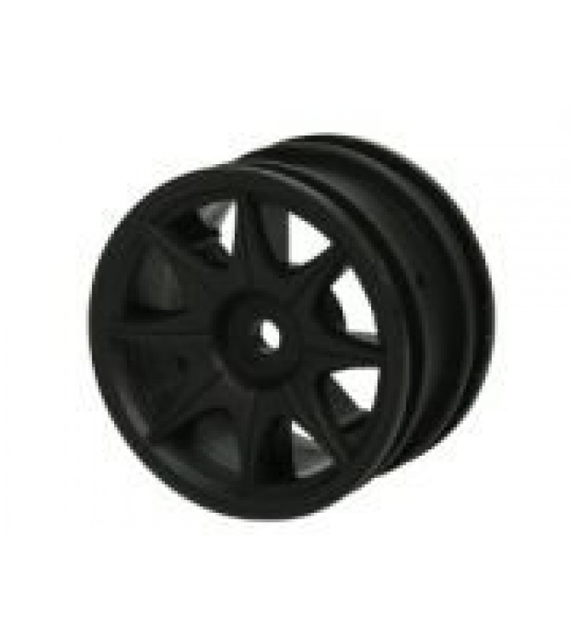 1/10 8 Spoke Wheel Set For Tamiya M-Chassis Series (4pcs)- Black