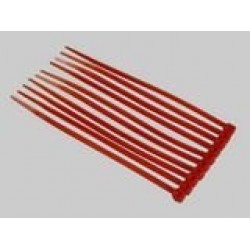 Red Nylon Cable Ties (50pcs) - 3*100mm