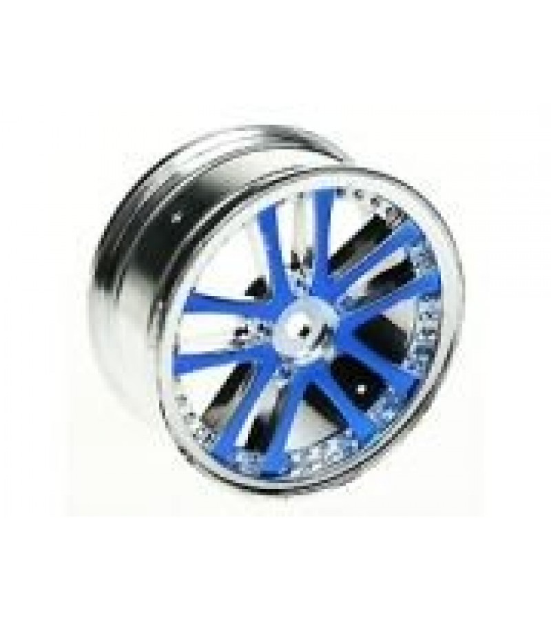 1/10 5 Dual Spoke Rim On Road (0 Offset - 24mm) 4pcs- Blue