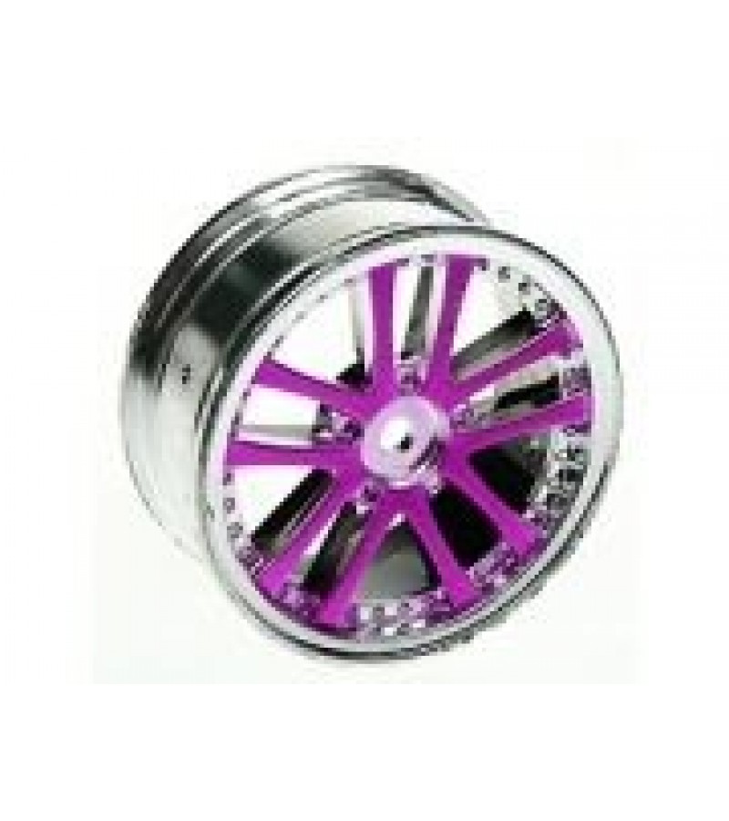 1/10 5 Dual Spoke Rim On Road (0 Offset - 24mm) 4pcs- Purple 1/10 5 Dual Spoke Rim On Road (0 Offset - 24mm) 4pcs- Purple