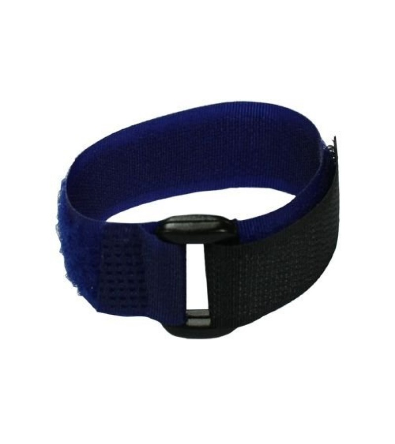 Navy Blue Hook and Loop Velcro Tie - 200mm