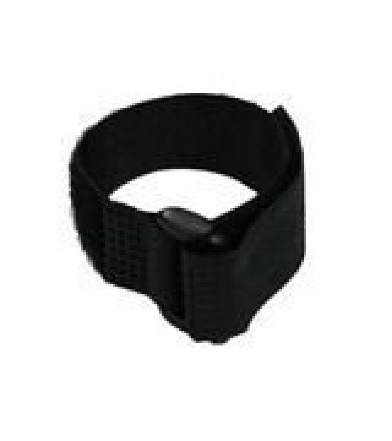 Black Hook and Loop Velcro Tie - 200mm