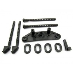 Body Post & Bumper For 3racing Sakura Zero