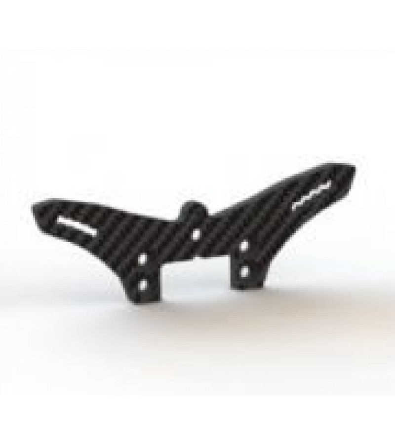 Graphite Front Shock Tower For 3racing Sakura Ultimate