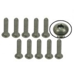 M3 x 12 Titanium Button Head Hex Socket Machine