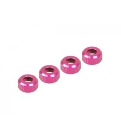 7075 Aluminum Oil Shock Bottom Cap (4pcs) For Sakura XI