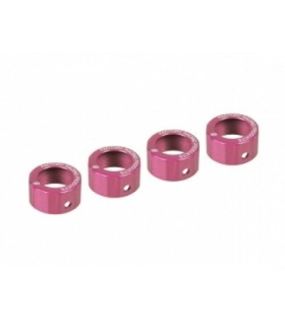 7075 Aluminum Oil Shock Upper Cover (4pcs) For Sakura XI