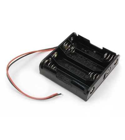 Battery Holder for 4 AA
