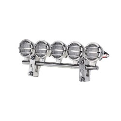 G.T.POWER LED Roof Light Bar Set 5 Spotlight