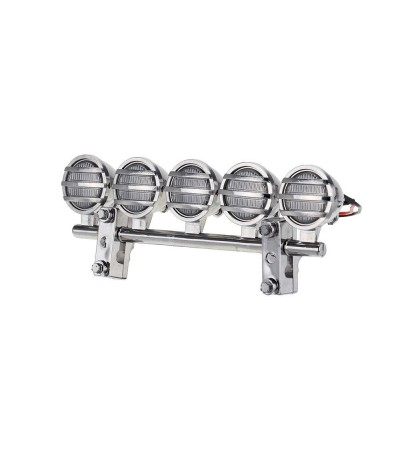 G.T.POWER LED Roof Light Bar Set 5 Spotlight
