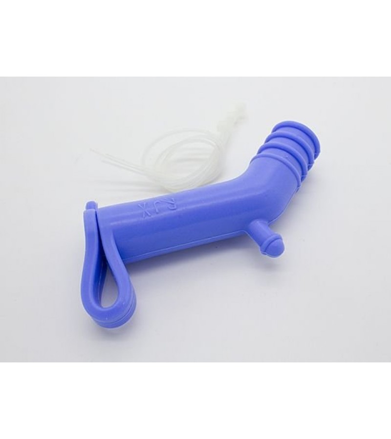 Silicone Muffler Deflector for 50/90 size Helicopter (Blue) Silicone Muffler Deflector for 50/90 size Helicopter (Blue)