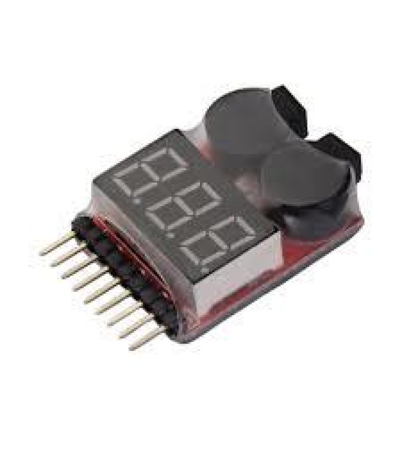Battery Voltage Tester Low Voltage Buzzer Alarm