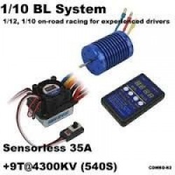 COMBO-B2/MY-CAR-354 HL-SL35A + 9T@4300KV (HL540S-3650M Motor)