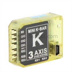 Mini K-Bar 3 Axis Gyro Flybarless System