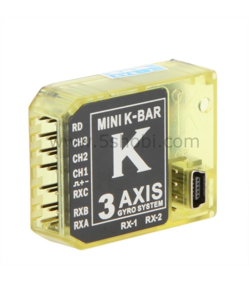 Mini K-Bar 3 Axis Gyro Flybarless System