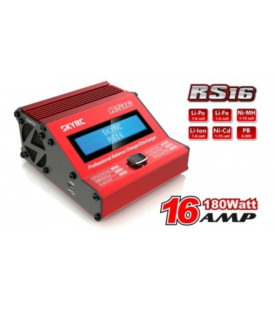SKYRC RS16 180W/16A BALANCE CHARGER/DISCHARGER