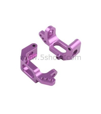 HSP 102010 Aluminum Front Hub Carrier (L/R) Purple