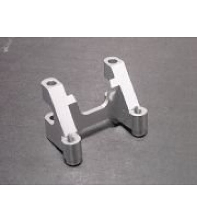 Rear Shock Tower For Revo - Silver Rear Shock Tower For Revo - Silver