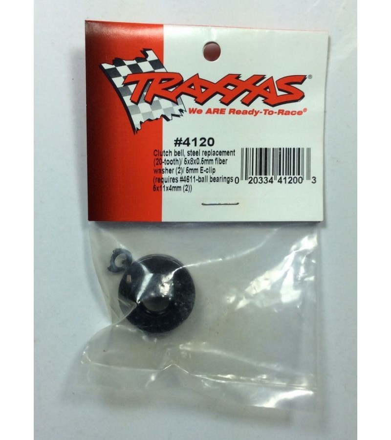 Traxxas 4120 Clutch Bell 20-Tooth Nitro Rustler Stampede