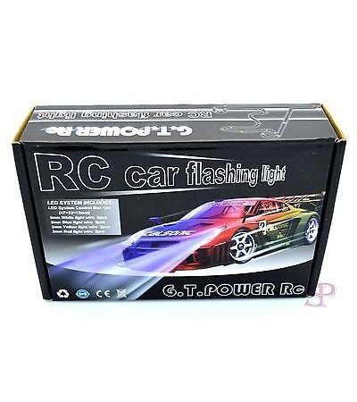 GT POWER 12 LED Flashing Light System for RC Car Truck GT103 Hot Modes
