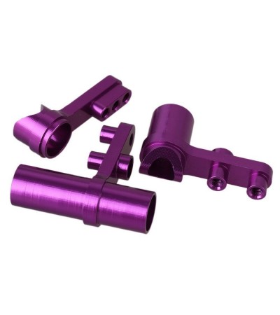 HSP 1/10 Servo Saver Steering Arm Mor Alüm