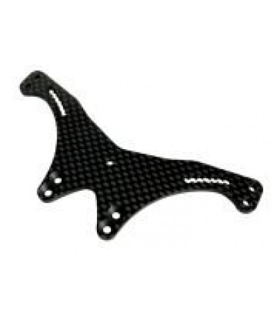 Rear Graphite Shock Tower Plus 4mm For 3racing Sakura Zero Rear Graphite Shock Tower Plus 4mm For 3racing Sakura Zero
