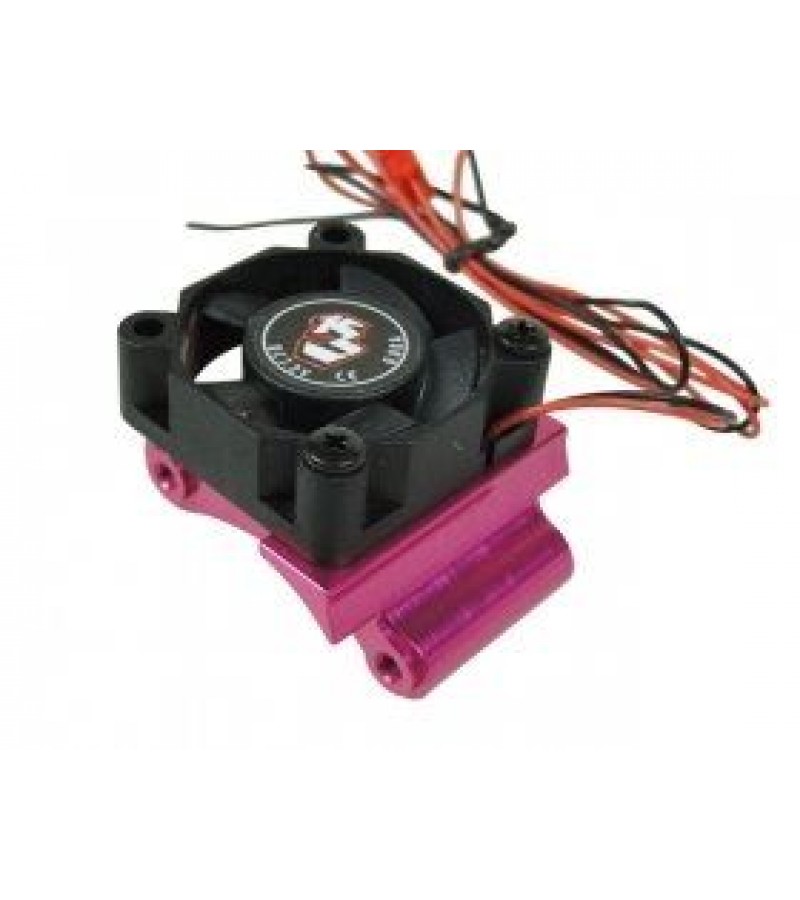 Alum, Motor Mount Heatsink with Fan Mount For Sakura D3