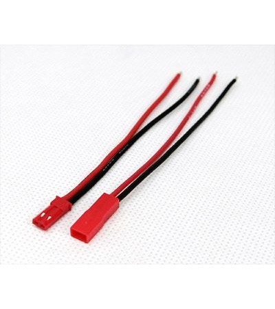 JST Bartarya Konnektörü Male&Female 15cm Kablolu