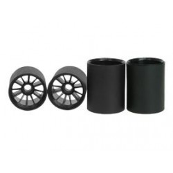 Rim Set For Tamiya F1 (4pcs)- Black