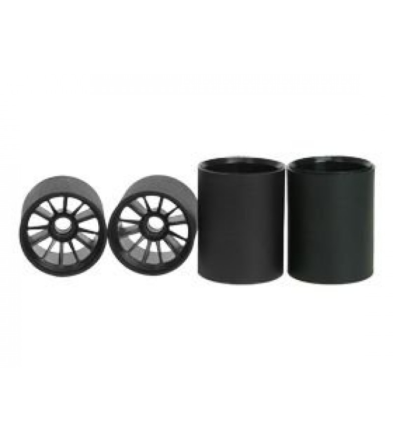 Rim Set For Tamiya F1 (4pcs)- Black