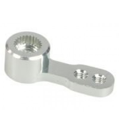 3.0mm Aluminium Single Servo Arm For Ko Propo/Sanwa - Silver