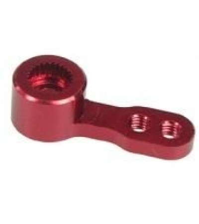 3.0mm Aluminium Single Servo Arm For Ko Propo/Sanwa - Red